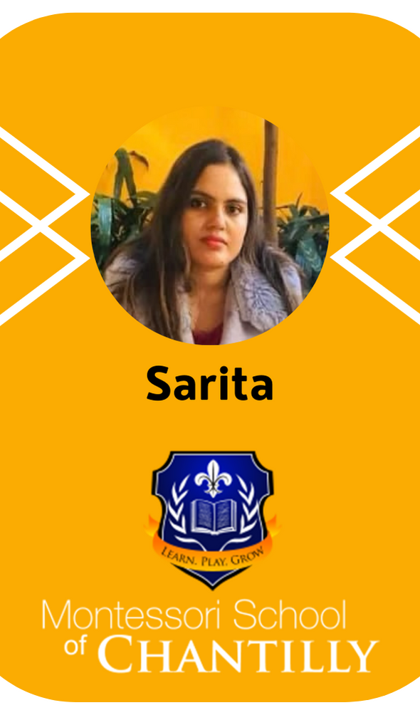 Montessori School of Chantilly Badge - Sarita