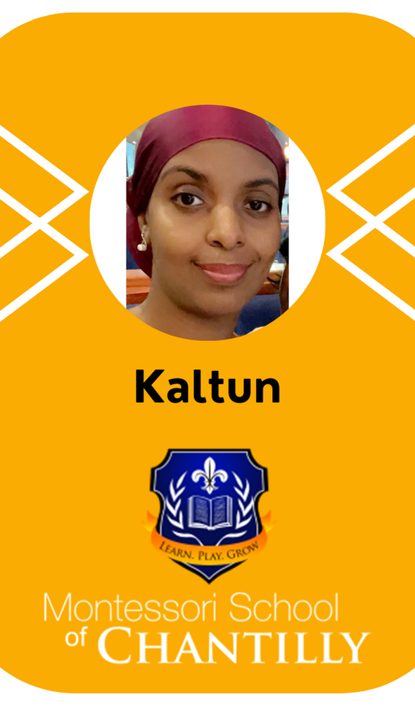 Montessori School of Chantilly Badge - Kaltun