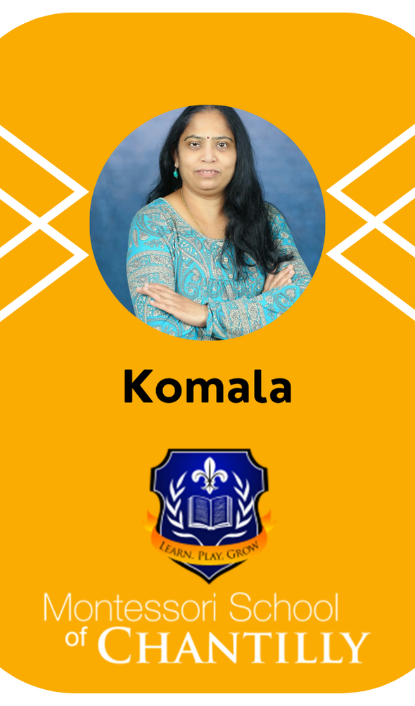 Montessori School of Chantilly Badge - Komala