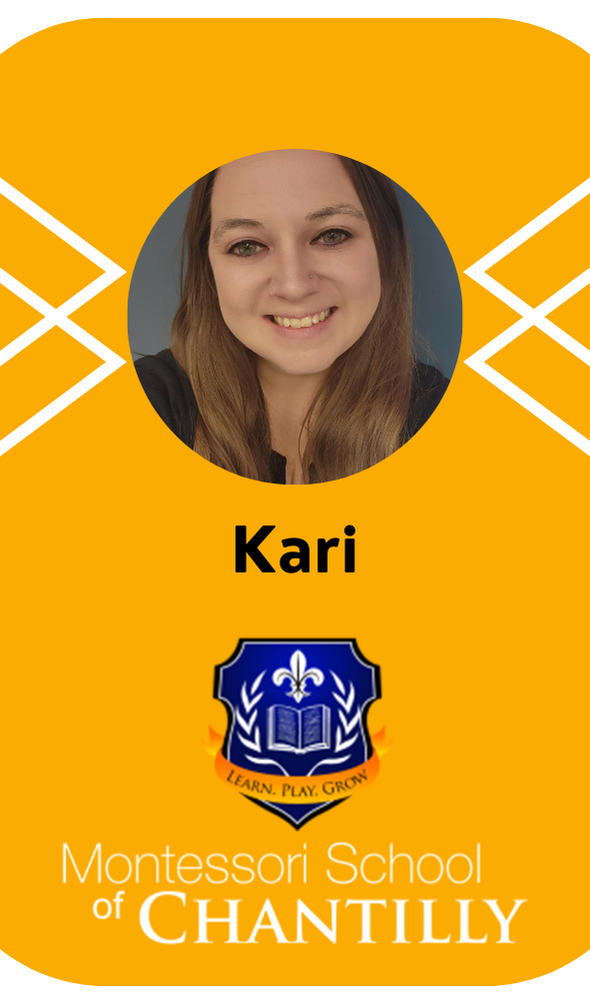 Montessori School of Chantilly Badge - Kari