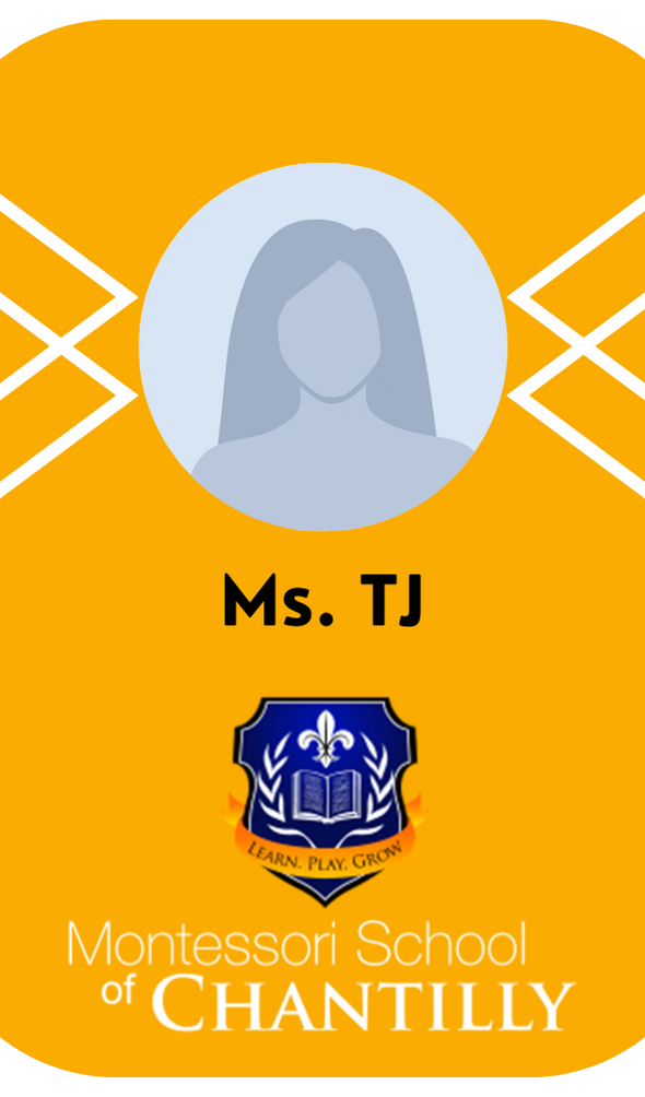 Montessori School of Chantilly Badge - TJ